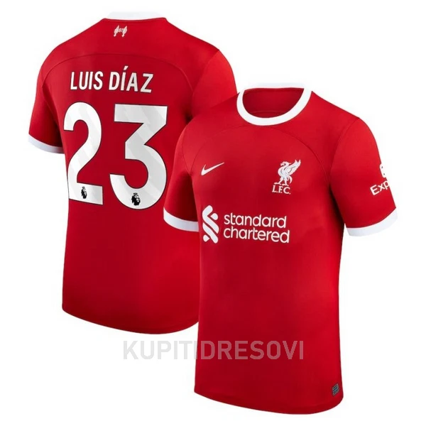 Dresovi Liverpool Luis Díaz 23 Domaći 2023/24