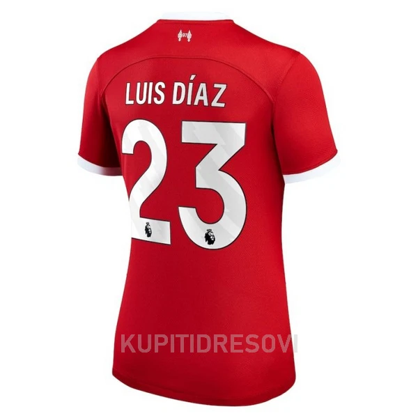 Ženski Dresovi Liverpool Luis Díaz 23 Domaći 2023/24