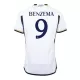 Dječji Dresovi Real Madrid Benzema 9 Domaći 2023/24
