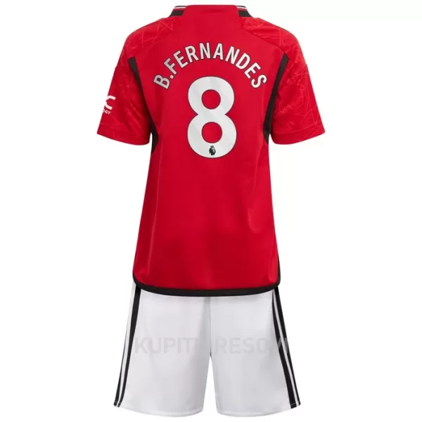 Dječji Dresovi Manchester United Bruno Fernandes 8 Domaći 2023/24
