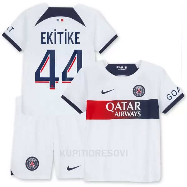 Dječji Dresovi Paris Saint-Germain Ekitike 44 Gostujući 2023/24