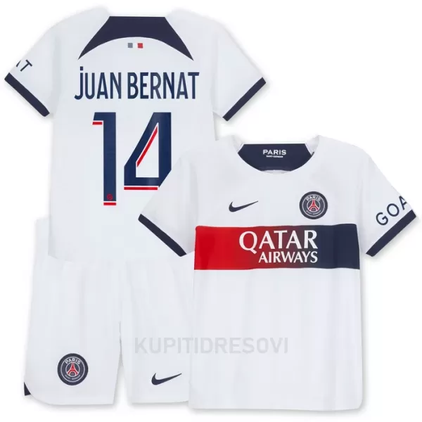 Dječji Dresovi Paris Saint-Germain Juan Bernat 14 Gostujući 2023/24