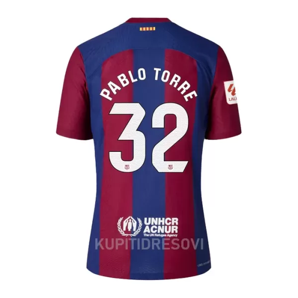 Dresovi FC Barcelona Pablo Torre 32 Domaći 2023/24