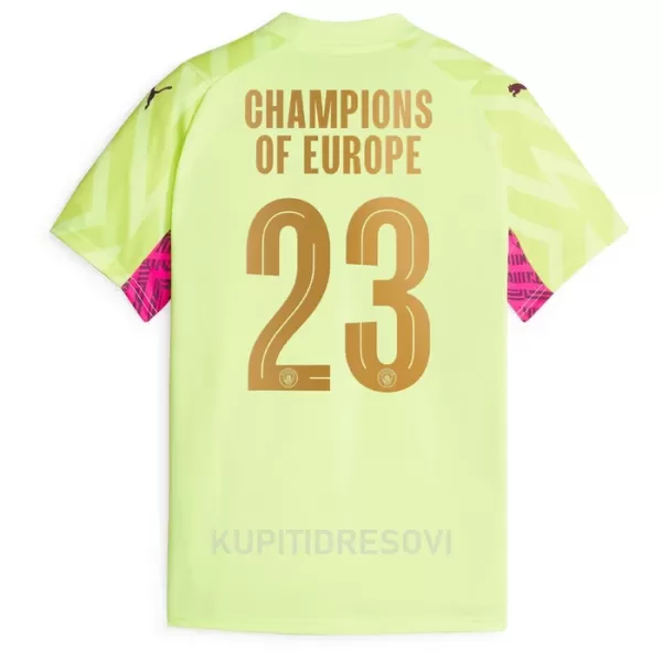 Golmanski Dresovi Manchester City Champions of Europe Treći 2023/24