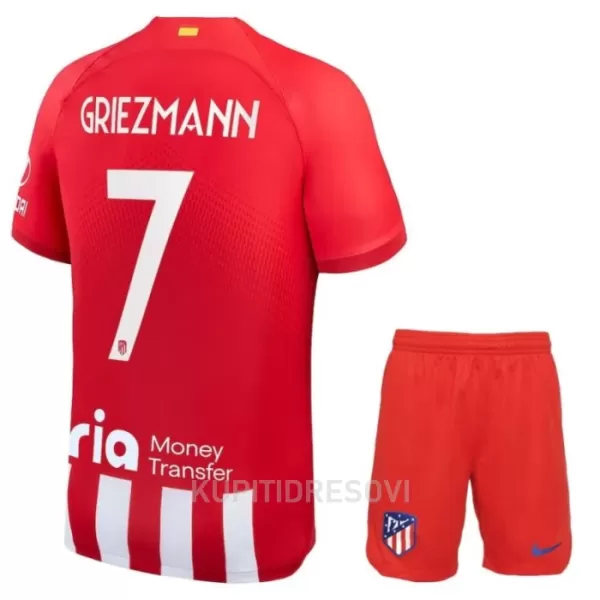 Dječji Dresovi Atlético Madrid Griezmann 7 Domaći 2023/24