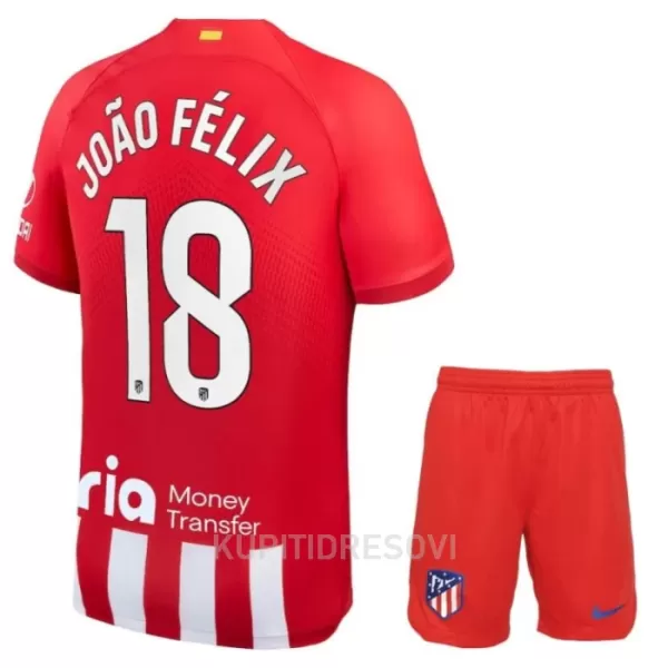 Dječji Dresovi Atlético Madrid João Félix 18 Domaći 2023/24