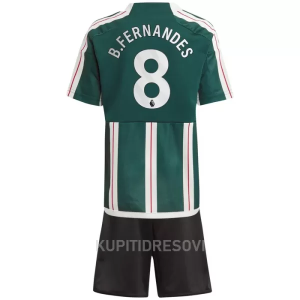 Dječji Dresovi Manchester United Bruno Fernandes 8 Gostujući 2023/24