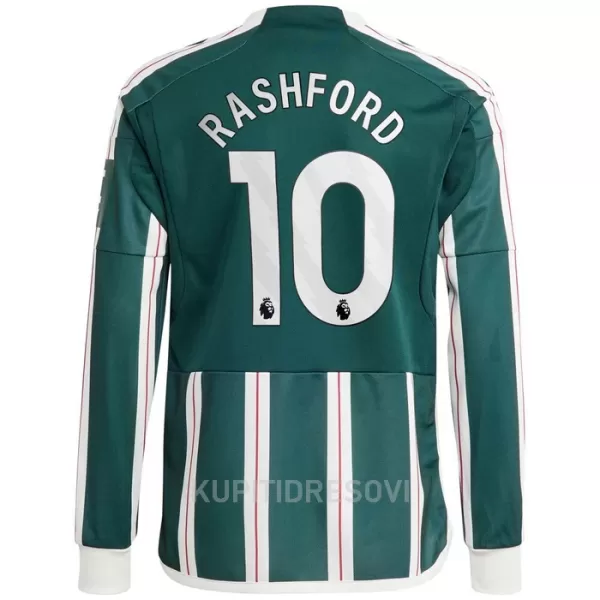 Dresovi Manchester United Rashford 10 Gostujući 2023/24 Dugi rukav