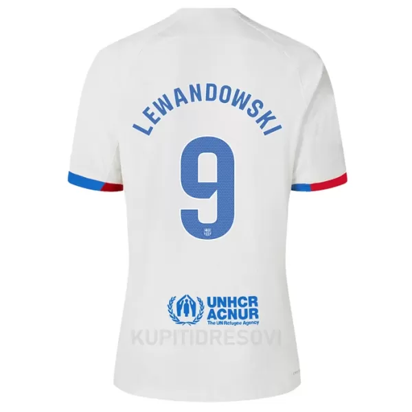 Dresovi FC Barcelona Lewandowski 9 Gostujući 2023/24