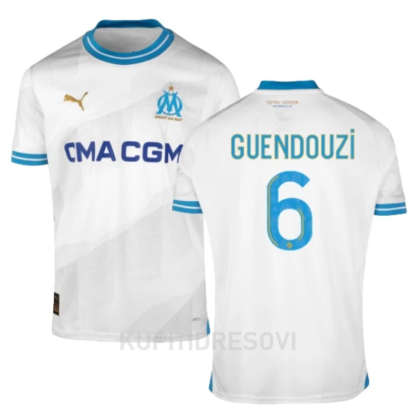 Dresovi Olympique Marseille GUENDOUZI 6 Domaći 2023/24