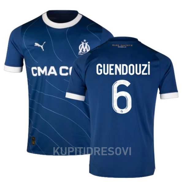 Dresovi Olympique Marseille GUENDOUZI 6 Gostujući 2023/24