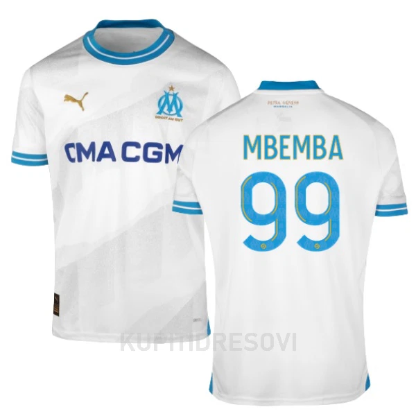 Dresovi Olympique Marseille MBEMBA 99 Domaći 2023/24