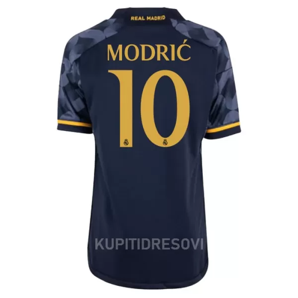 Dječji Dresovi Real Madrid Modrić 10 Gostujući 2023/24