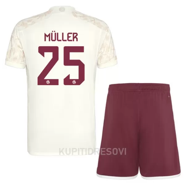 Dječji Dresovi FC Bayern München Müller 25 Treći 2023/24