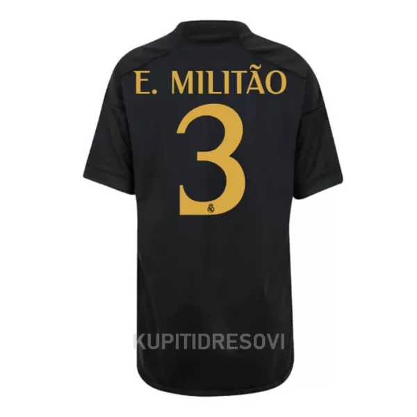 Dječji Dresovi Real Madrid E. Militão 3 Treći 2023/24