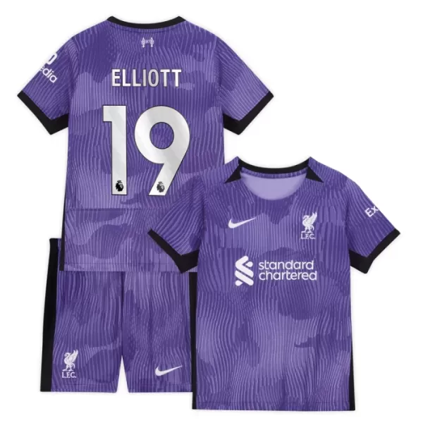 Dječji Dresovi Liverpool Elliott 19 Treći 2023/24