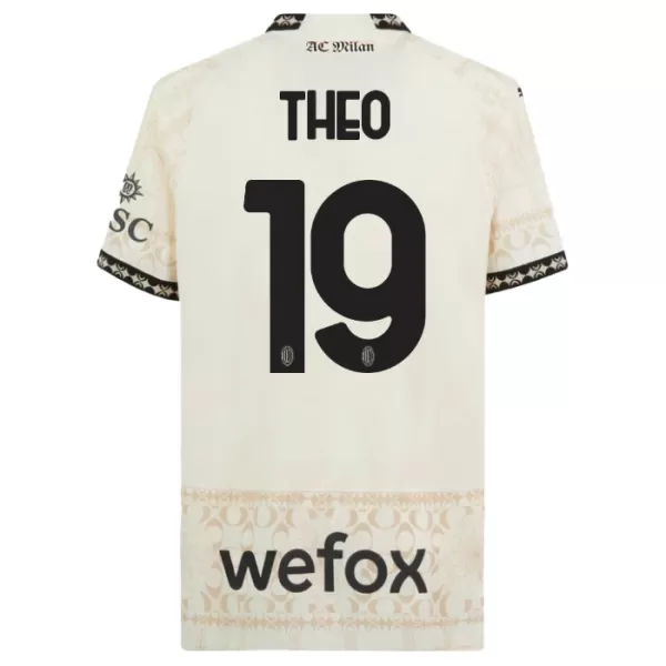 Dresovi AC Milan Theo Hernandez 19 Četvrta 2023/24 Bijela