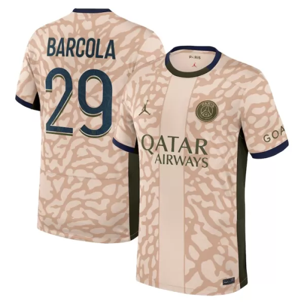 Dresovi Paris Saint-Germain Bradley Barcola 29 Četvrta Jordan 2023/24