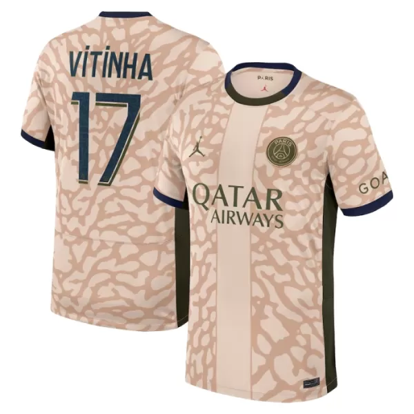 Dresovi Paris Saint-Germain Vitinha 17 Četvrta Jordan 2023/24