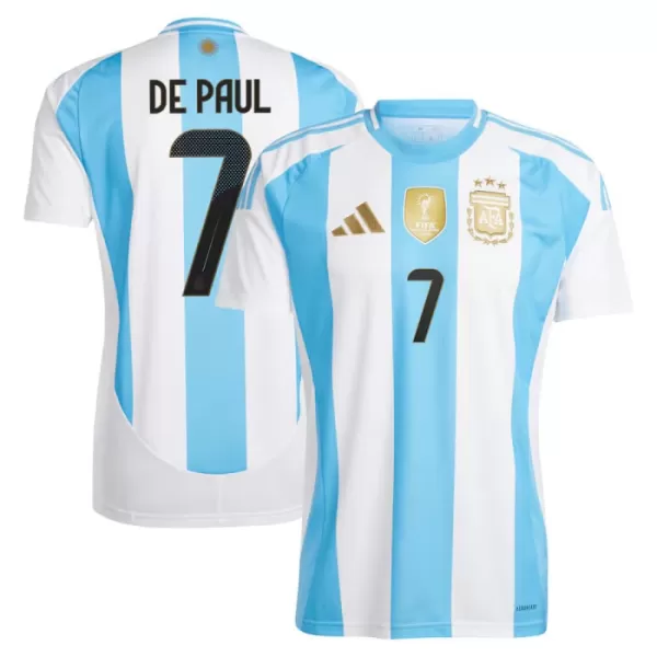 Dresovi Argentina De Paul 7 Domaći 2024