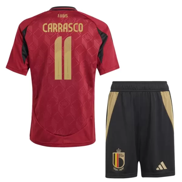 Dječji Dresovi Belgija Carrasco 11 Domaći Euro 2024