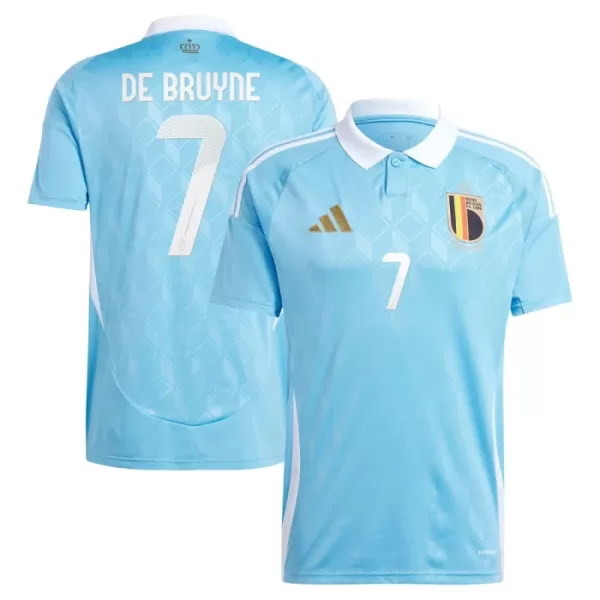 Dresovi Belgija De Bruyne 7 Gostujući Euro 2024