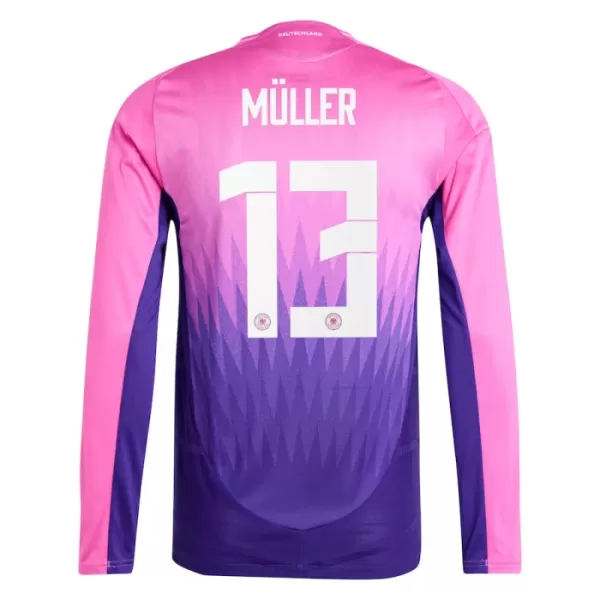 Dresovi Njemačka Müller 13 Gostujući Euro 2024 Dugi rukav