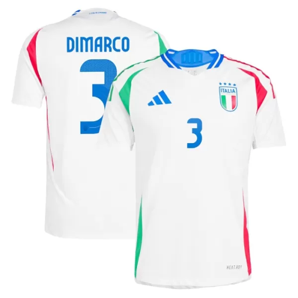 Dresovi Italija DiMarco 3 Gostujući Euro 2024