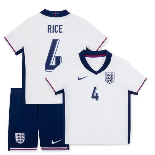 Dječji Dresovi Engleska Rice 4 Domaći Euro 2024