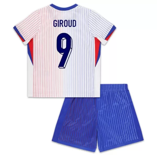 Dječji Dresovi Francuska Giroud 9 Gostujući Euro 2024