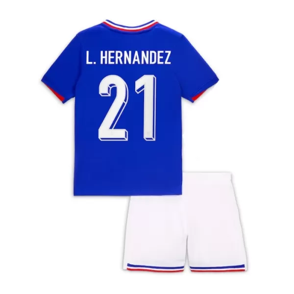 Dječji Dresovi Francuska L. Hernandez 21 Domaći Euro 2024