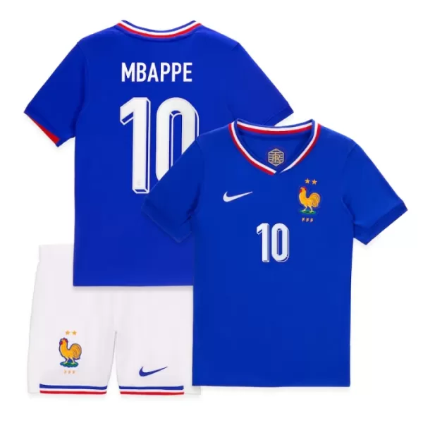 Dječji Dresovi Francuska Mbappé 10 Domaći Euro 2024