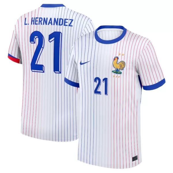 Dresovi Francuska L. Hernandez 21 Gostujući Euro 2024