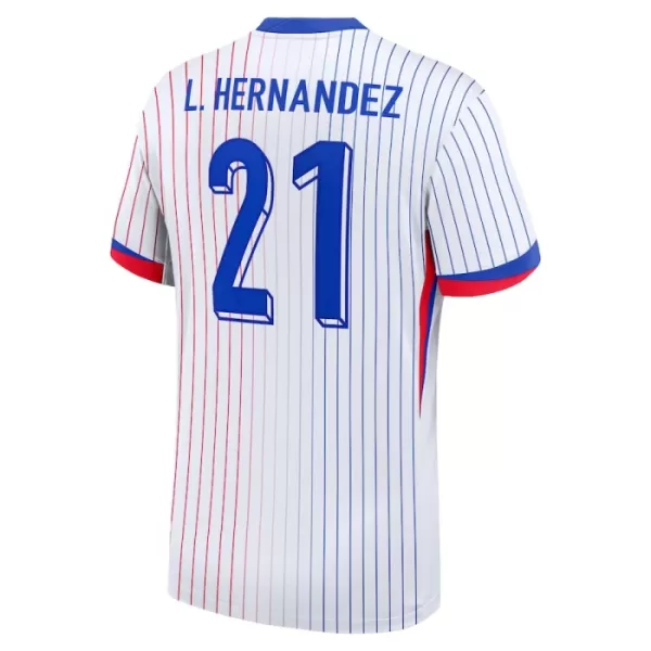 Dresovi Francuska L. Hernandez 21 Gostujući Euro 2024