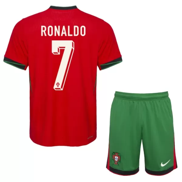 Dječji Dresovi Portugal Ronaldo 7 Domaći Euro 2024