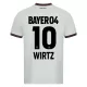 Dresovi Bayer Leverkusen Florian Wirtz 10 Gostujući 2023/24
