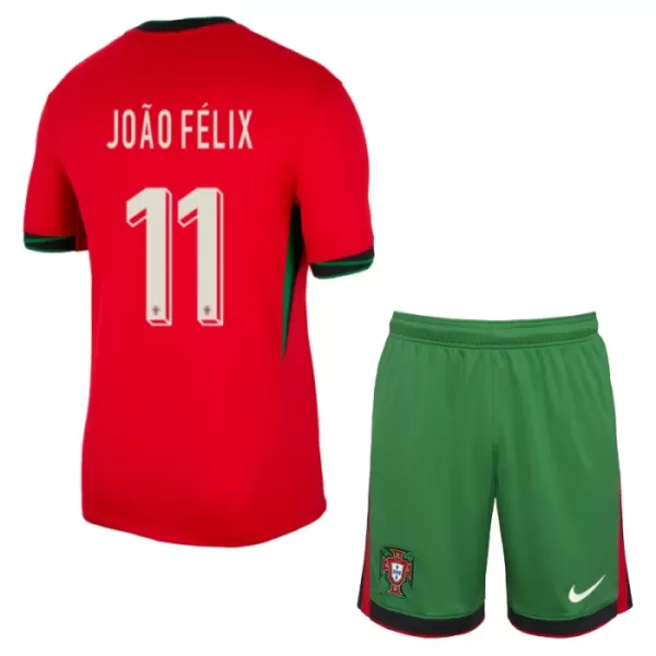 Dječji Dresovi Portugal João Félix 11 Domaći Euro 2024