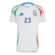 Dresovi Italija Alessandro Bastoni 23 Gostujući Euro 2024