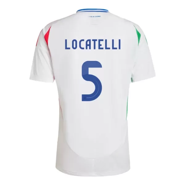 Dresovi Italija Manuel Locatelli 5 Gostujući Euro 2024