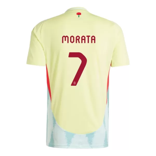 Dresovi Španjolska Alvaro Morata 7 Gostujući Euro 2024
