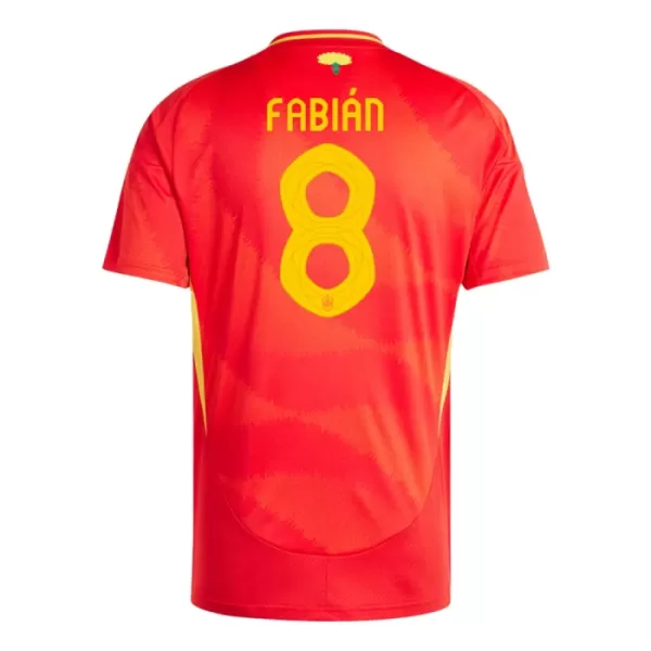 Dresovi Španjolska Fabian Ruiz 8 Domaći Euro 2024