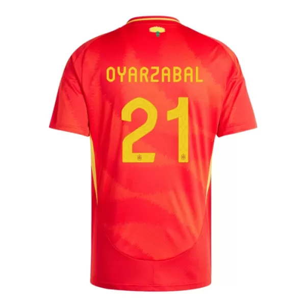 Dresovi Španjolska Mikel Oyarzabal 21 Domaći Euro 2024