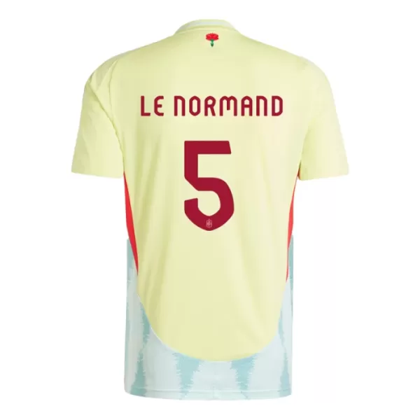 Dresovi Španjolska Robin Le Normand 5 Gostujući Euro 2024