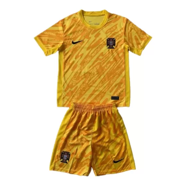 Dječji Golmanski Dresovi Portugal Euro 2024 Žuta