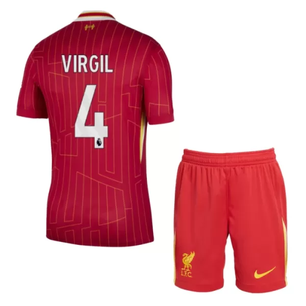 Dječji Dresovi Liverpool Virgil 4 Domaći 2024/25