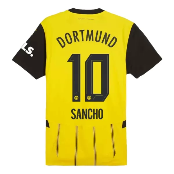 Dječji Dresovi Borussia Dortmund Sancho 10 Domaći 2024/25