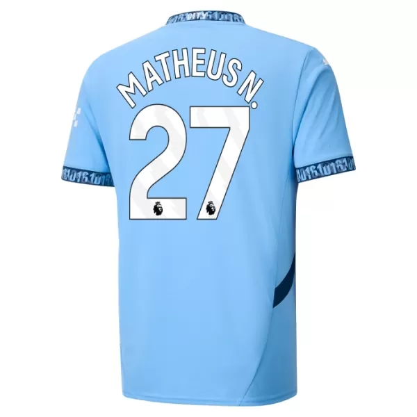 Dječji Dresovi Manchester City Matheus Nunes 27 Domaći 2024/25