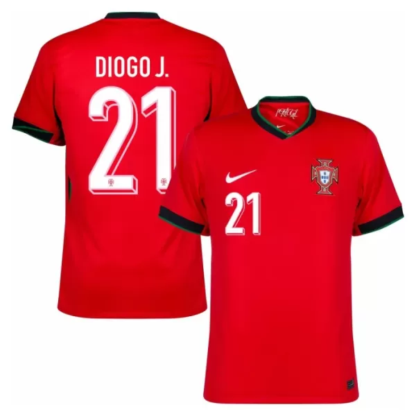 Dresovi Portugal Diogo J. 21 Domaći Euro 2024