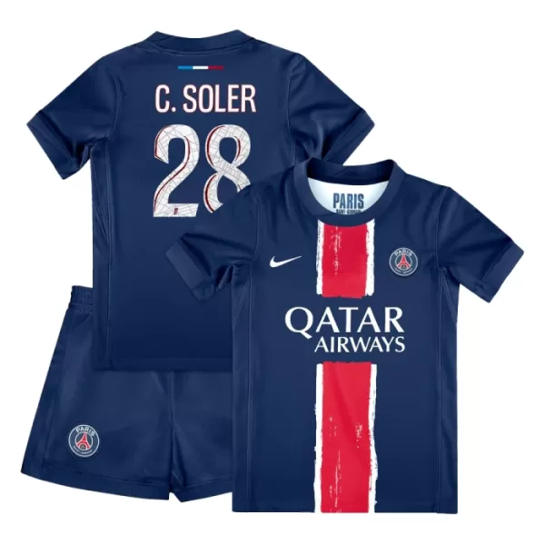 Dječji Dresovi Paris Saint-Germain Carlos Soler 28 Domaći 2024/25