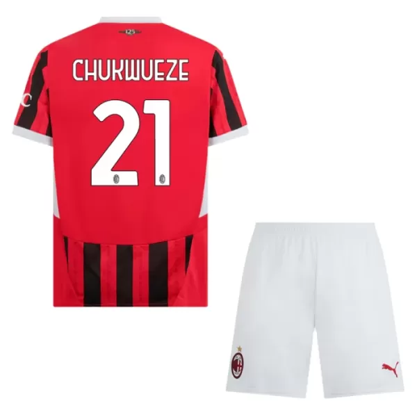 Dječji Dresovi AC Milan Chukwueze 21 Domaći 2024/25